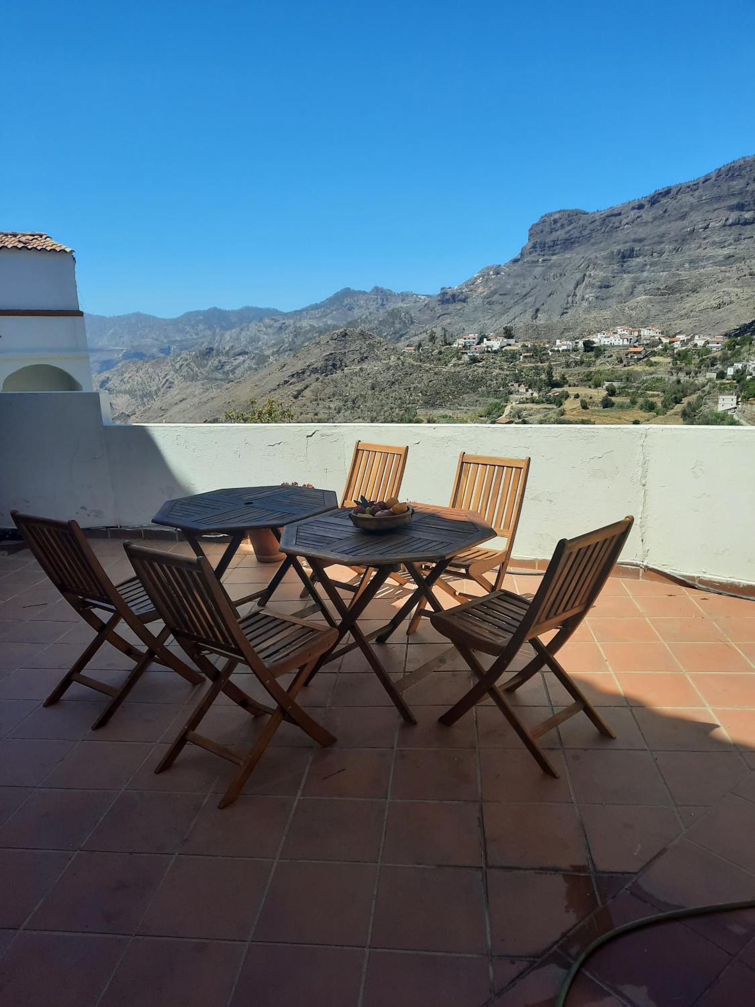 Casa Rural Las Cascaras Tejeda Gran Canaria Villa Eksteriør billede