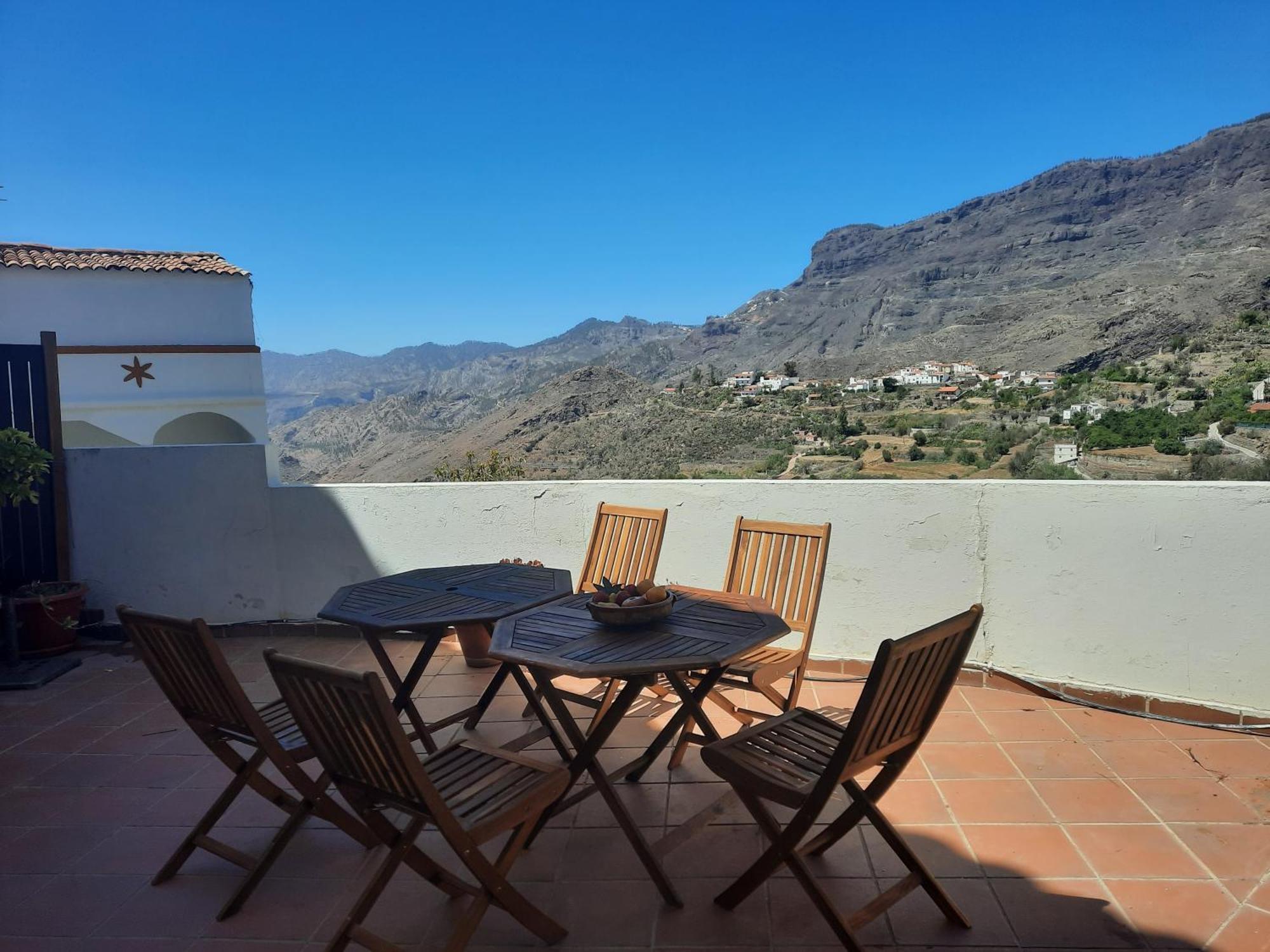 Casa Rural Las Cascaras Tejeda Gran Canaria Villa Eksteriør billede